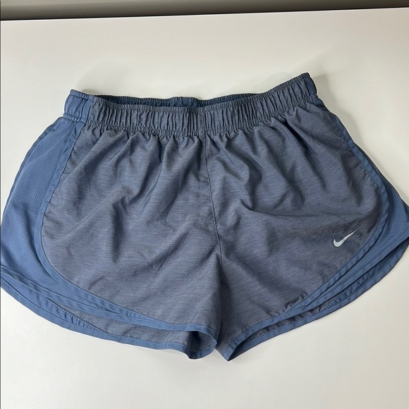 Nike Blue Athletic Shorts with Dri-FIT Blue Medium - Picture 1 of 4